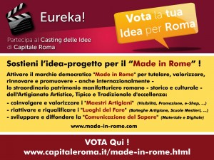 Vota il Made in Rome OK
