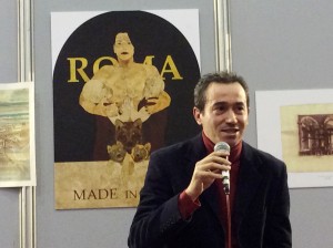 Luigi Gentili al Foro dell'Artigianato Artistico per il "Made in Rome"