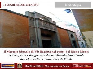 il Mercato di Via Baccina a Monti per il Made in Rome