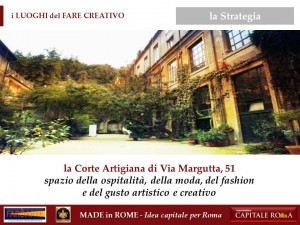 la Corte Artigiana di Via Margutta 51 per il Made in Rome