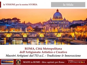Roma Città Metropolitana dell'Artigianato Artistico e Creativo