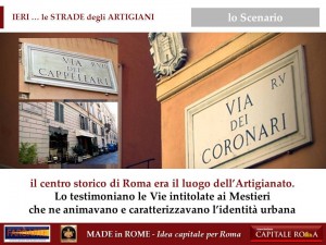 le Vie Artigiane di Roma